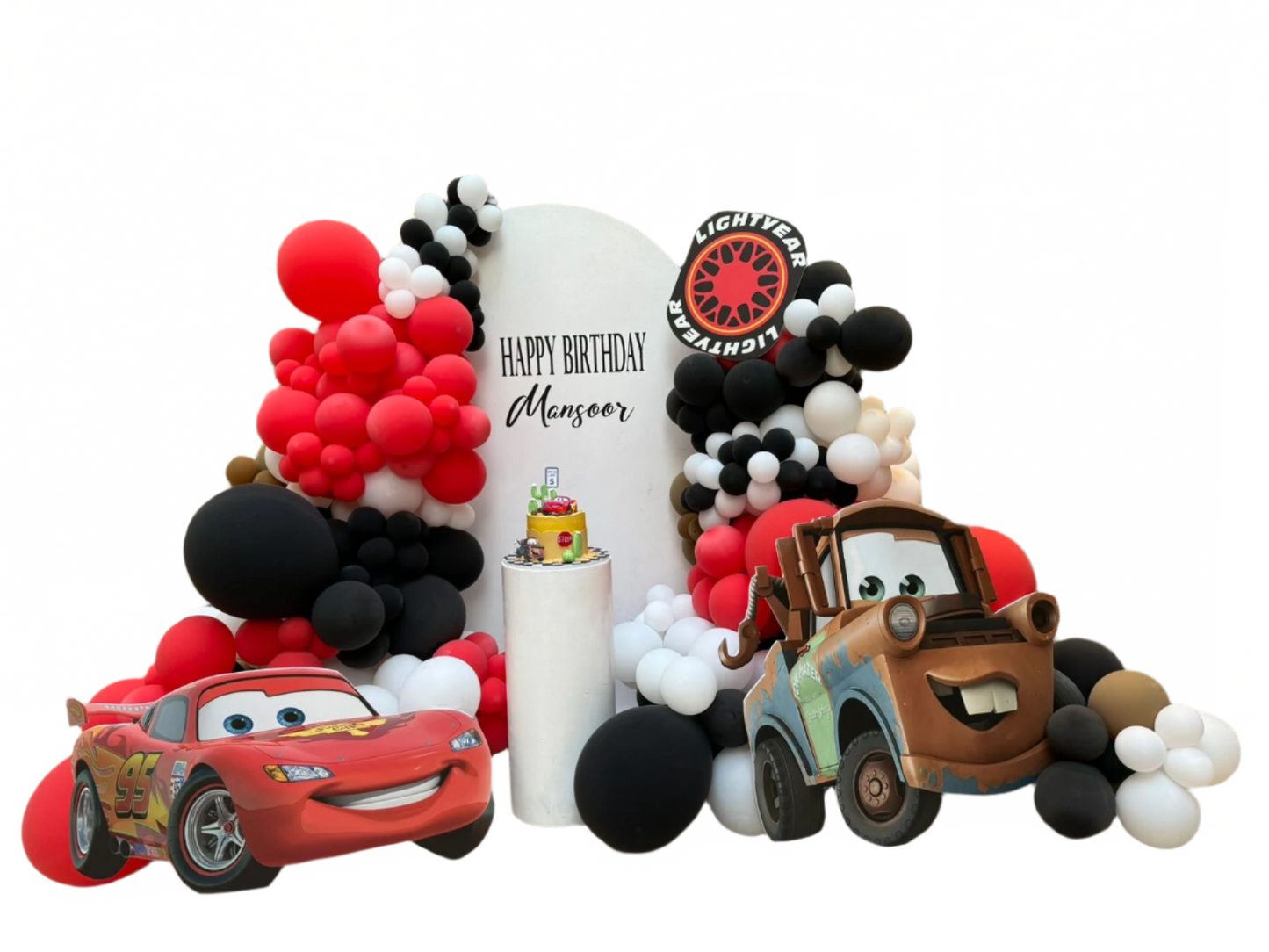 Lightning McQueen Birthday Party Decorations