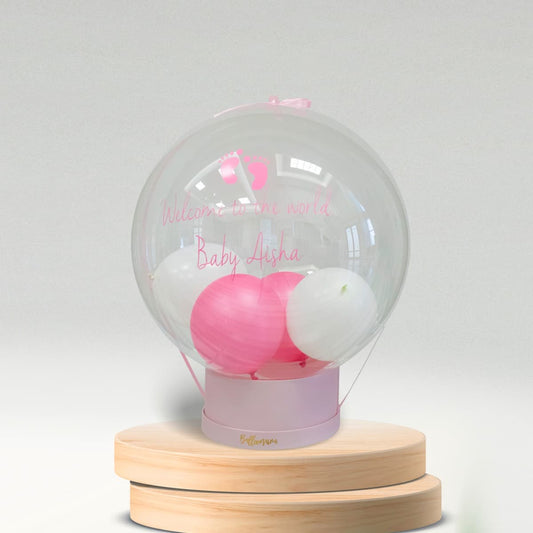 Pink Flying Bubble Box