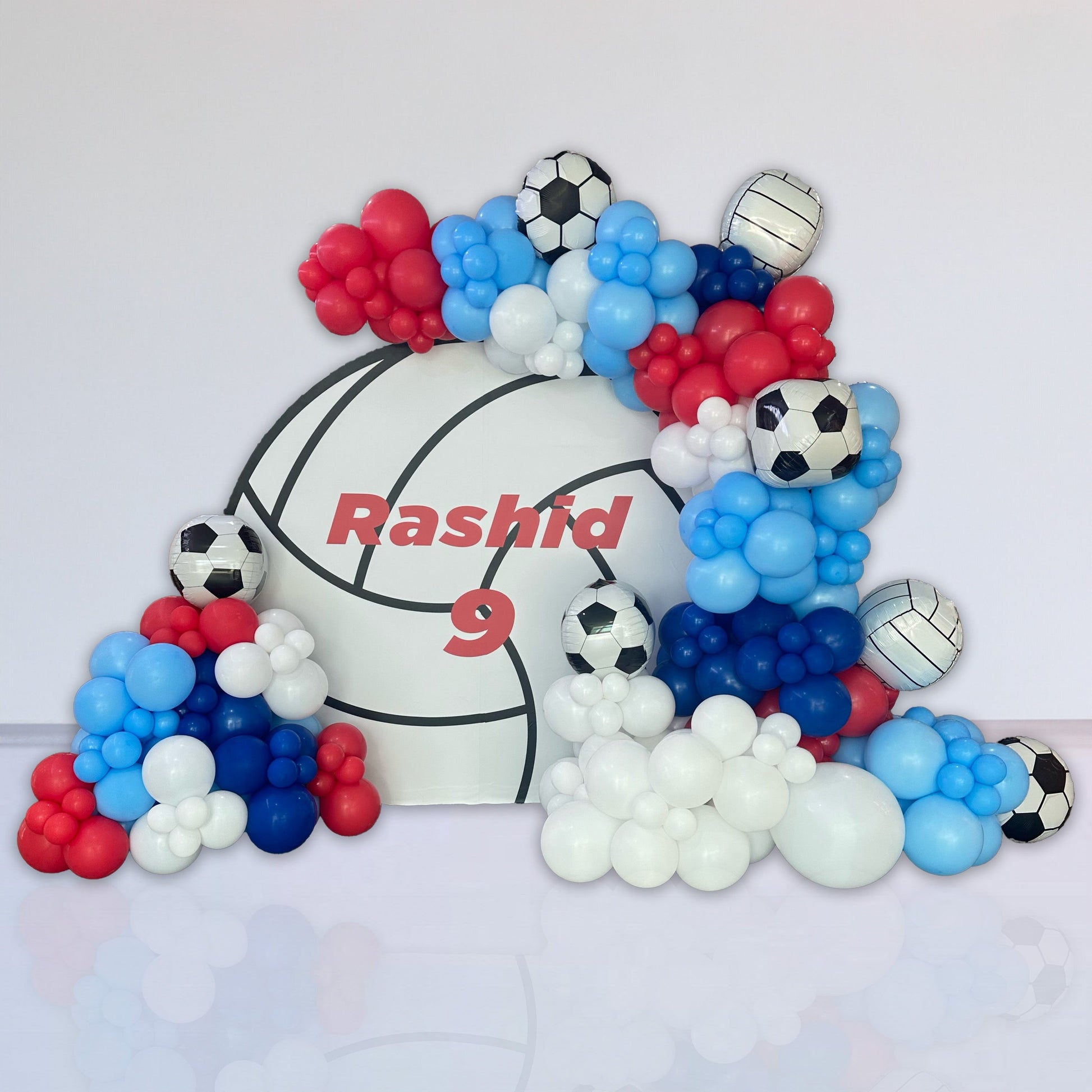 Sports Themed Balloon Garland - Customizable