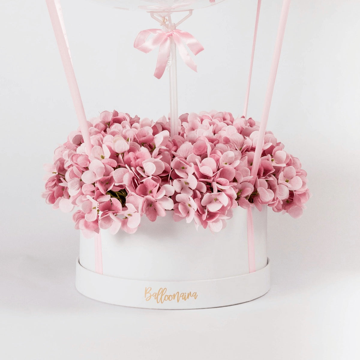 Pink Hydrangea Bloombox